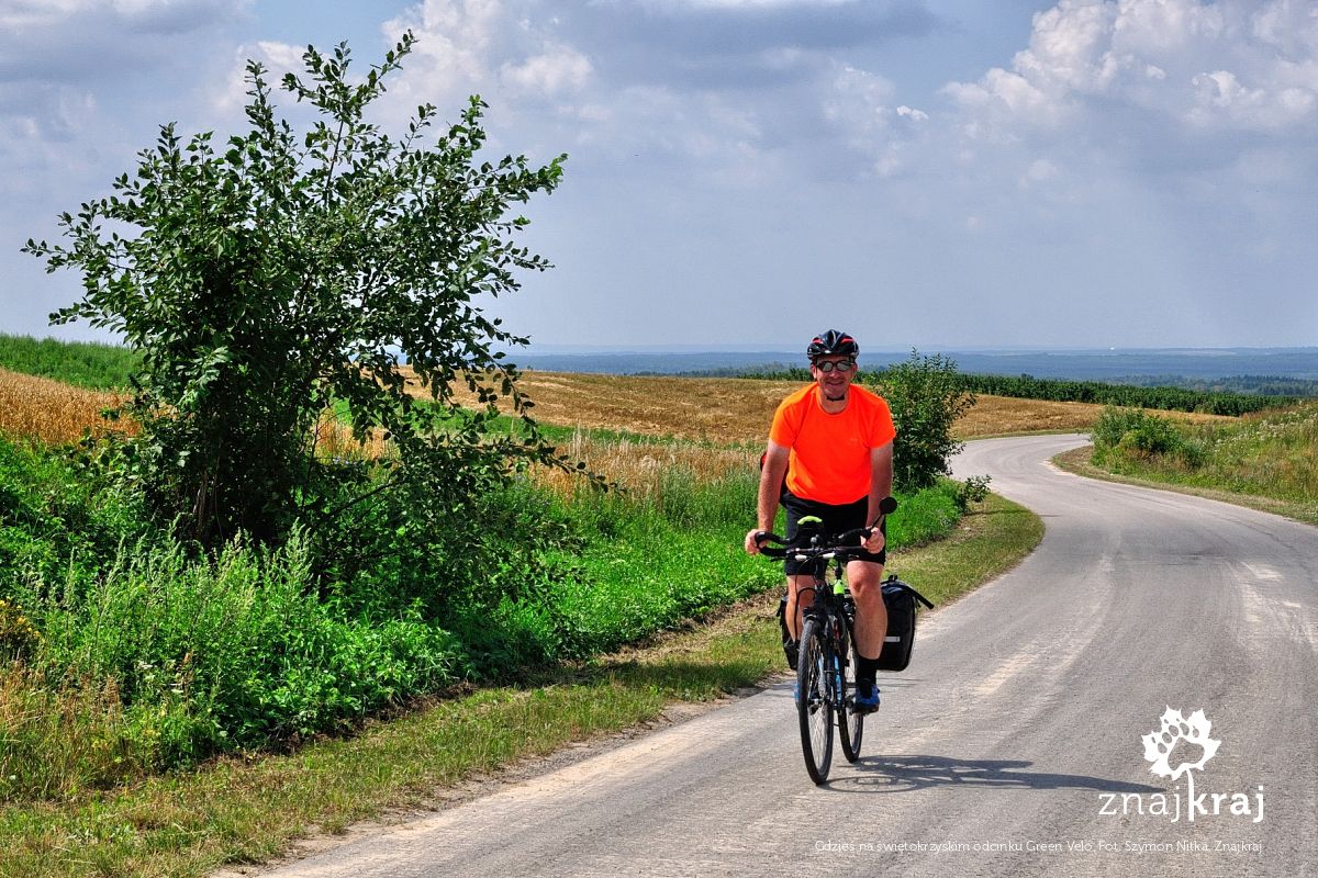 Gdzieś na świętokrzyskim odcinku Green Velo