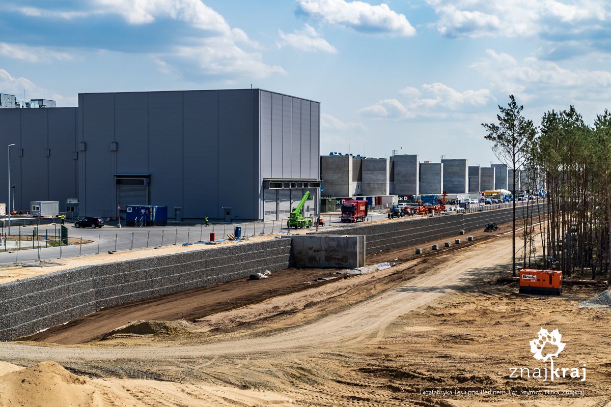 Gigafabryka Tesli pod Berlinem