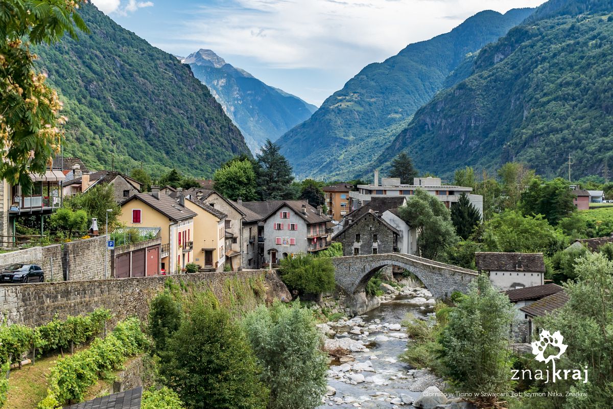 Giornico w Ticino w Szwajcarii