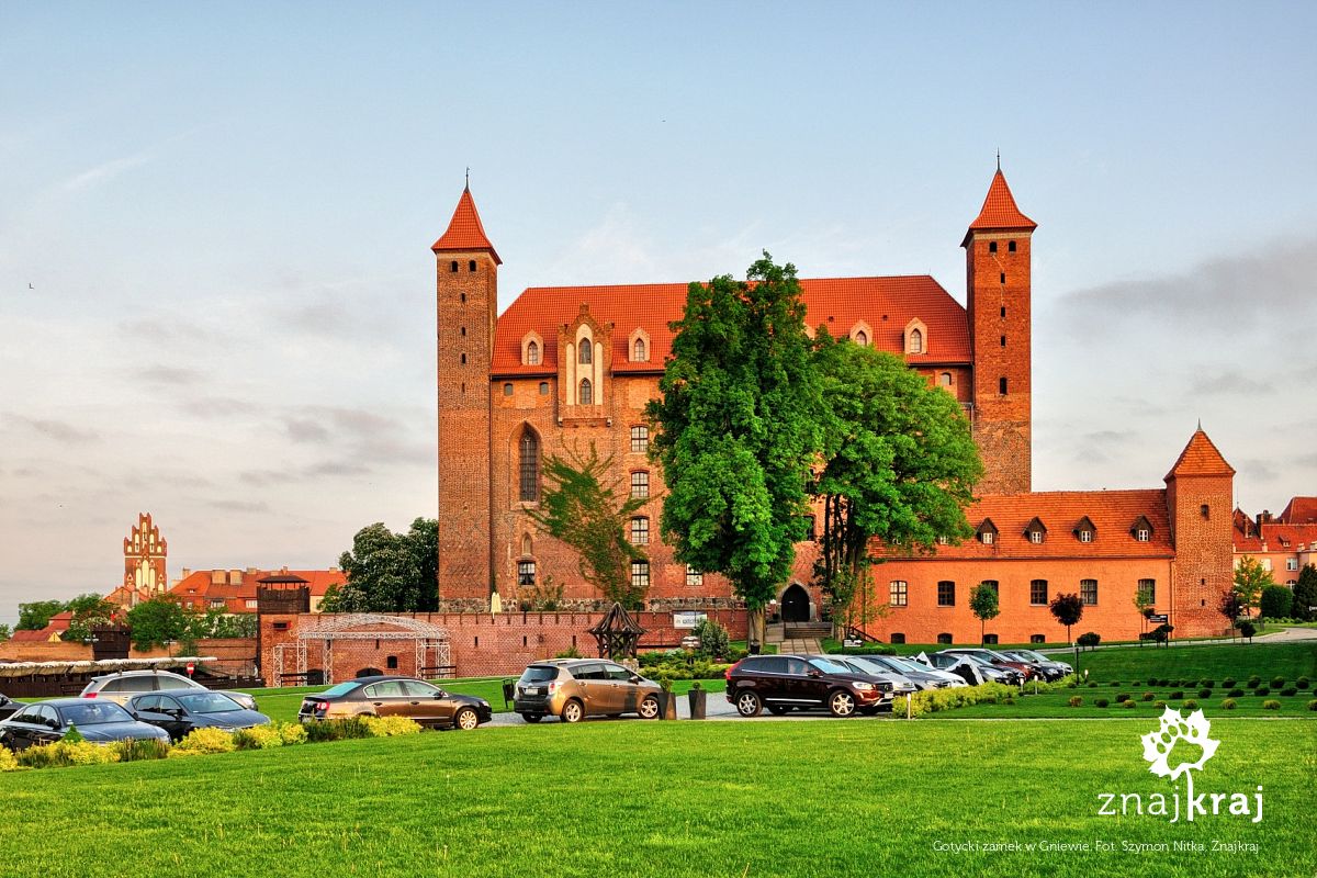 Gotycki zamek w Gniewie