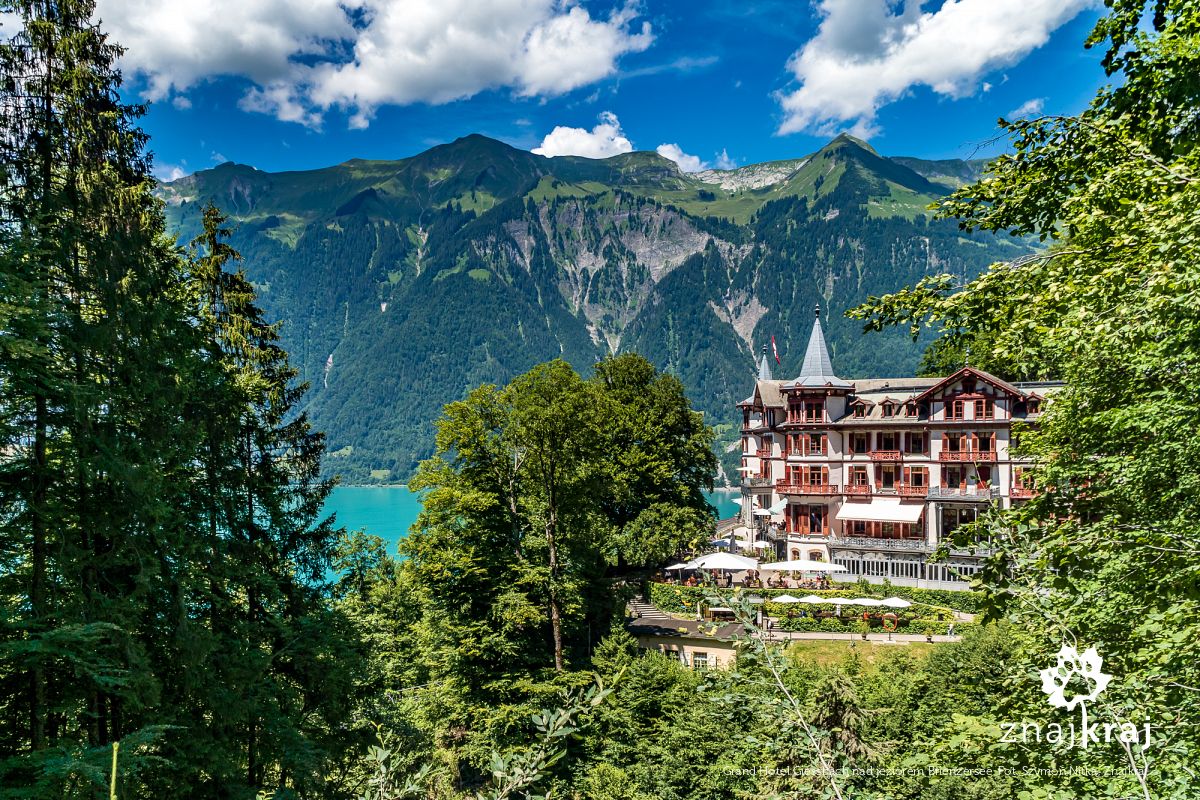 Grand Hotel Giessbach nad jeziorem Brienzersee