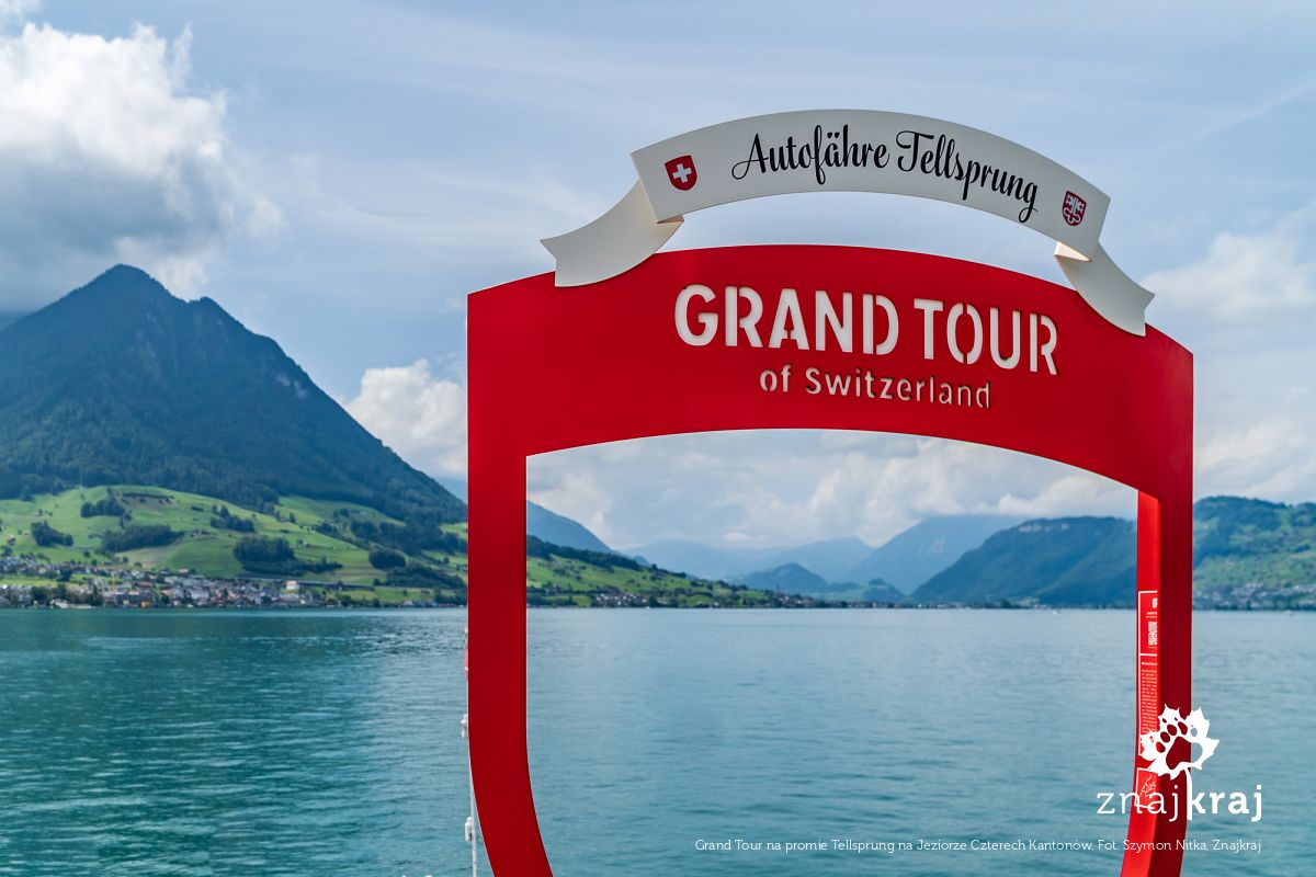 Grand Tour na promie Tellsprung na Jeziorze Czterech Kantonów