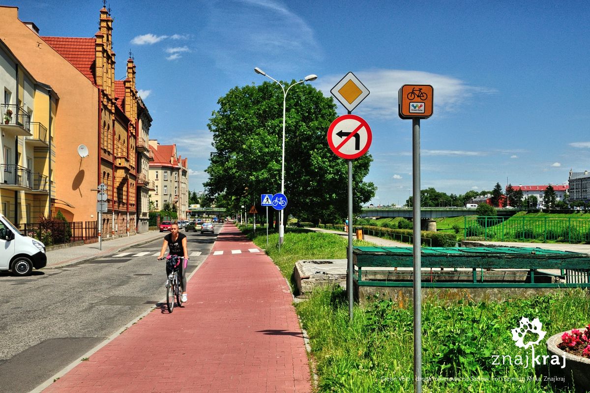 Green Velo - droga rowerowa na Sanem