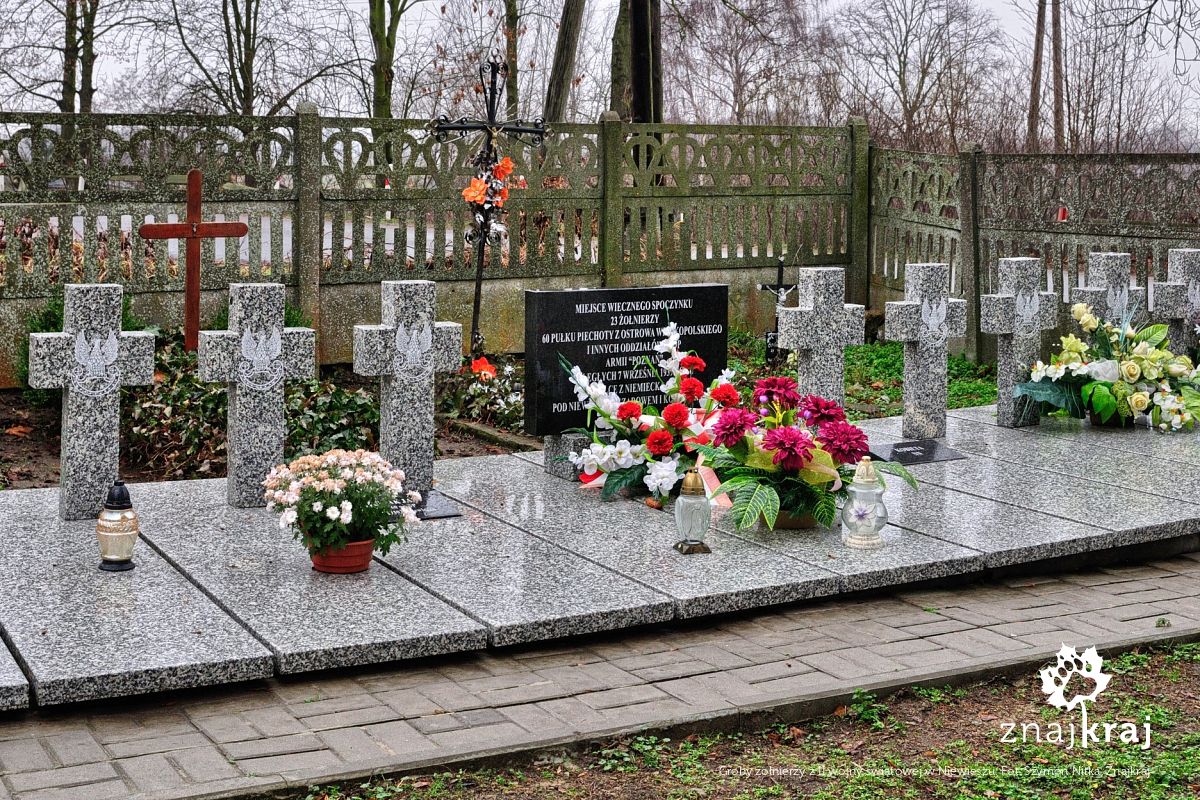 Groby żołnierzy z II wojny światowej w Niewieszu Groby żołnierzy z II wojny światowej w Niewieszu