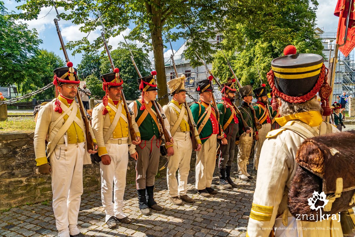 Historyczna rekonstrukcja na zamku Wolkenstein