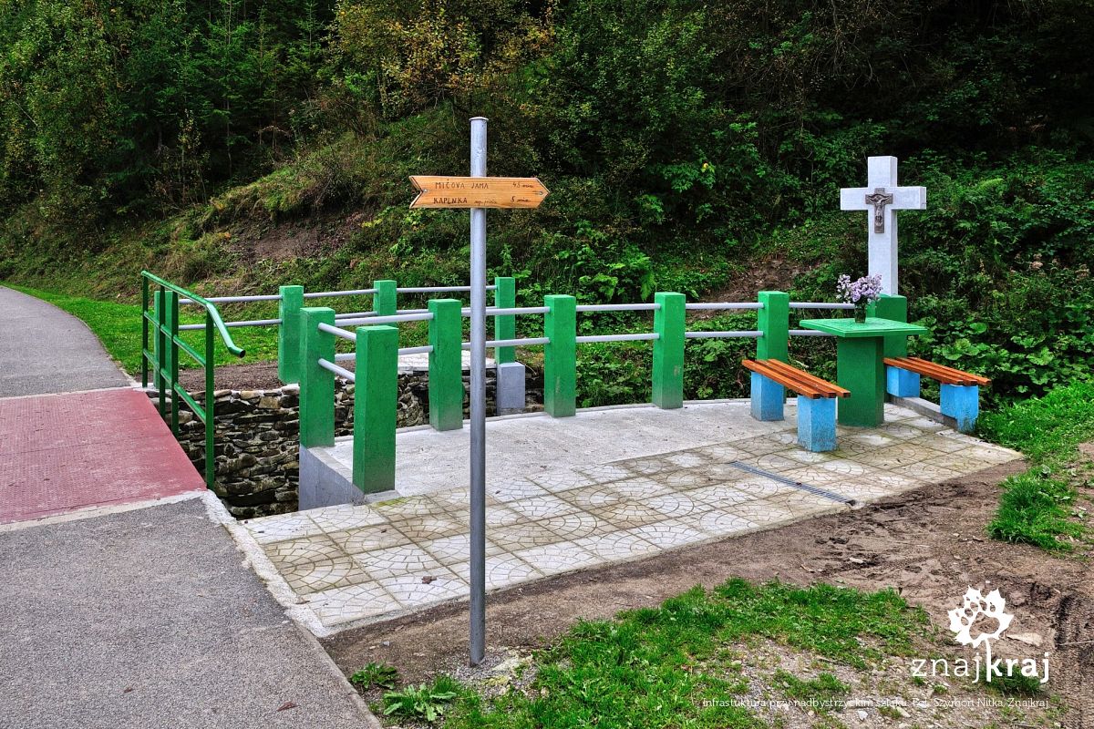 Infrastuktura przy nadbystrzyckim szlaku