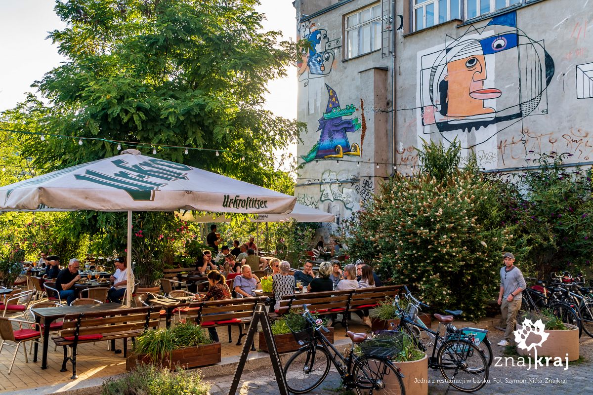 Jedna z restauracji w Lipsku