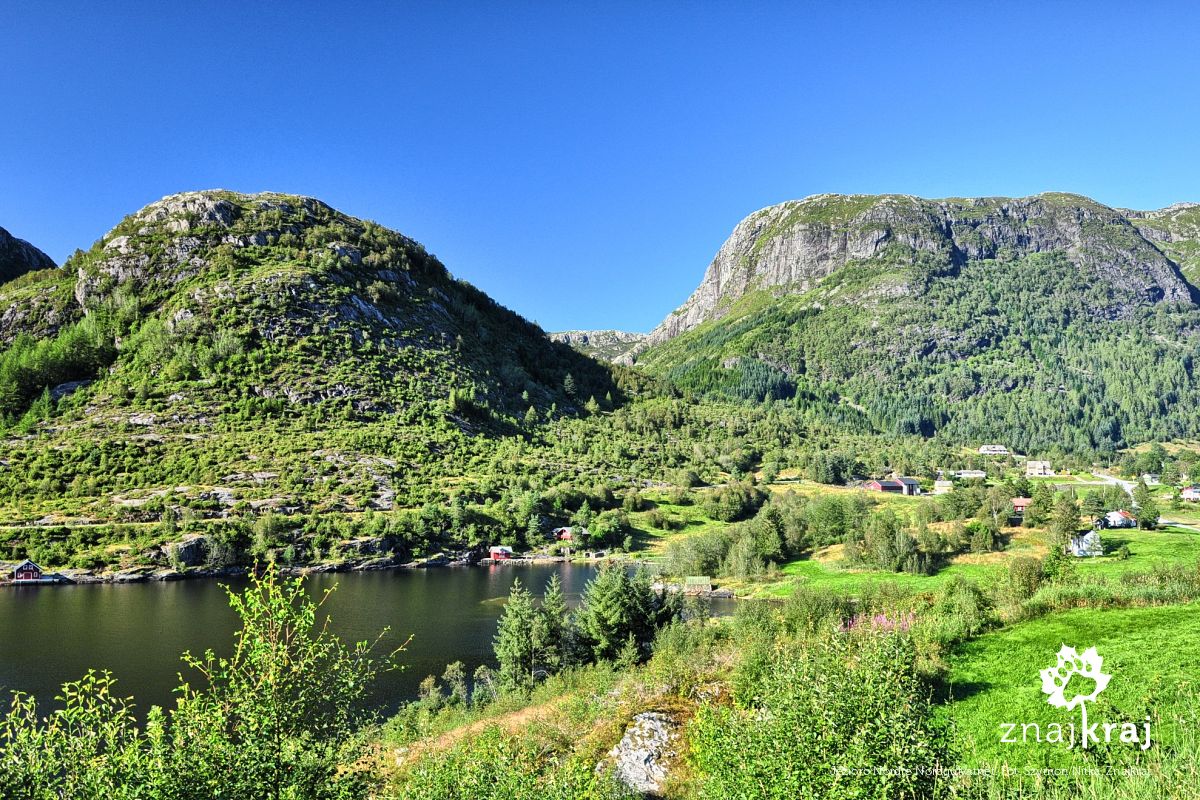 Jezioro Nordre Nordgulvatnet Jezioro Nordre Nordgulvatnet