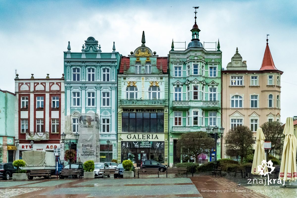 Kamienice przy rynku w Tczewie