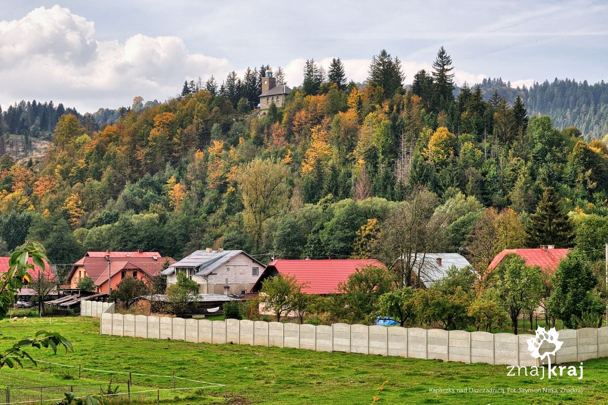 Kapliczka nad Oszczadnicą