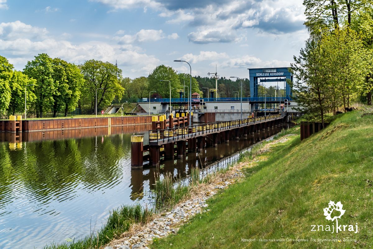 Kersdorf - śluza na kanale Odra-Sprewa