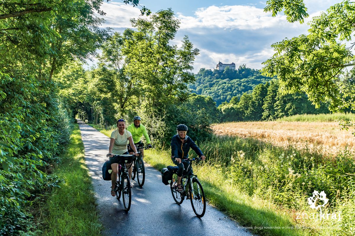 Kolejowa droga rowerowa w Hesji