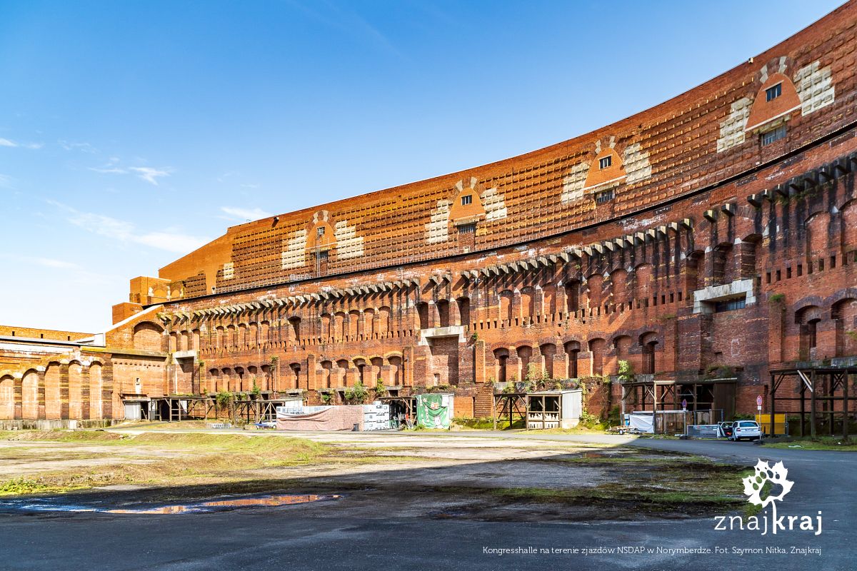Kongresshalle na terenie zjazdów NSDAP w Norymberdze