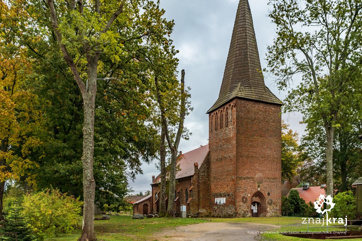 Kościół w Osiekach koło Łazów
