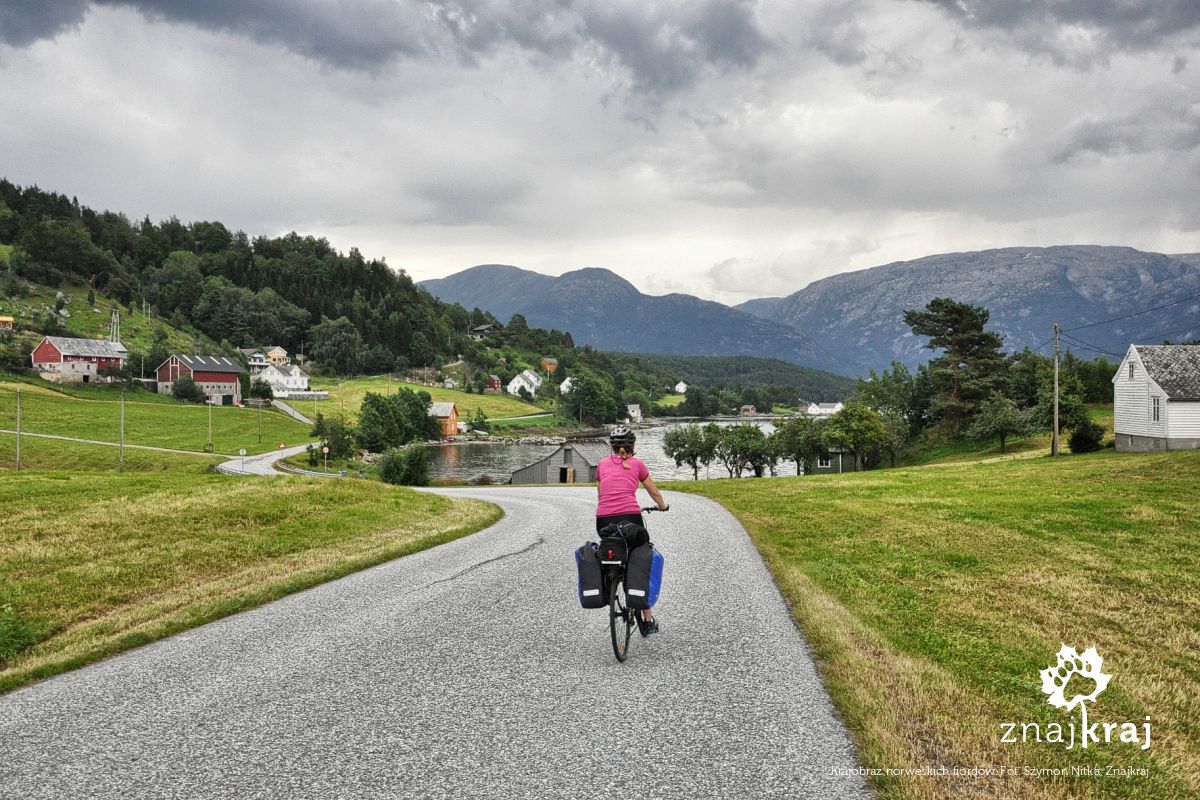 Krajobraz norweskich fiordów Krajobraz norweskich fiordów