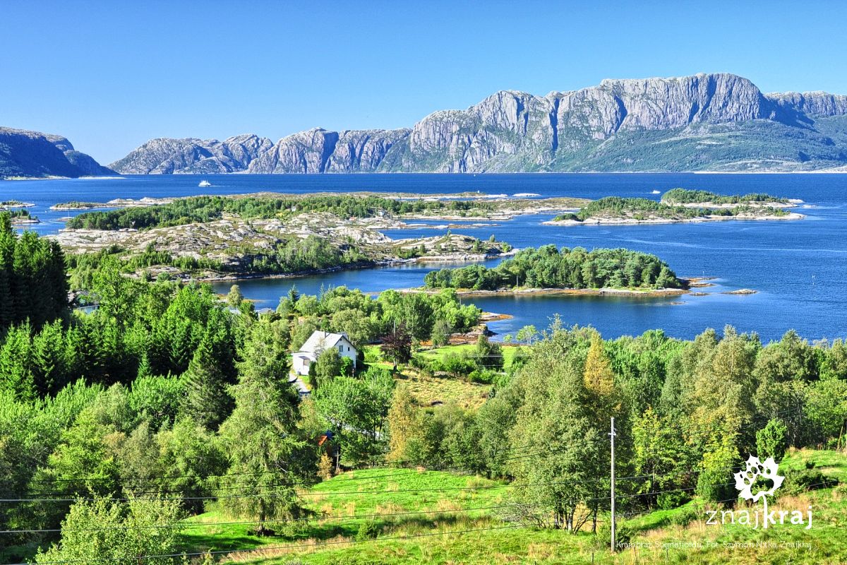 Krajobraz Sognefjordu