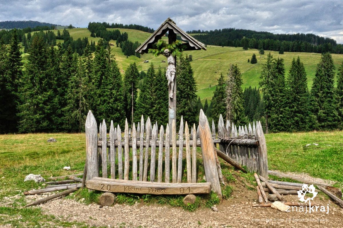 Krzyż na Alpe di Siusi Krzyż na Alpe di Siusi