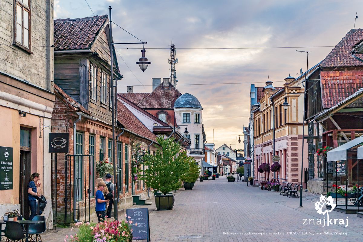 Kuldyga - zabudowa wpisana na listę UNESCO