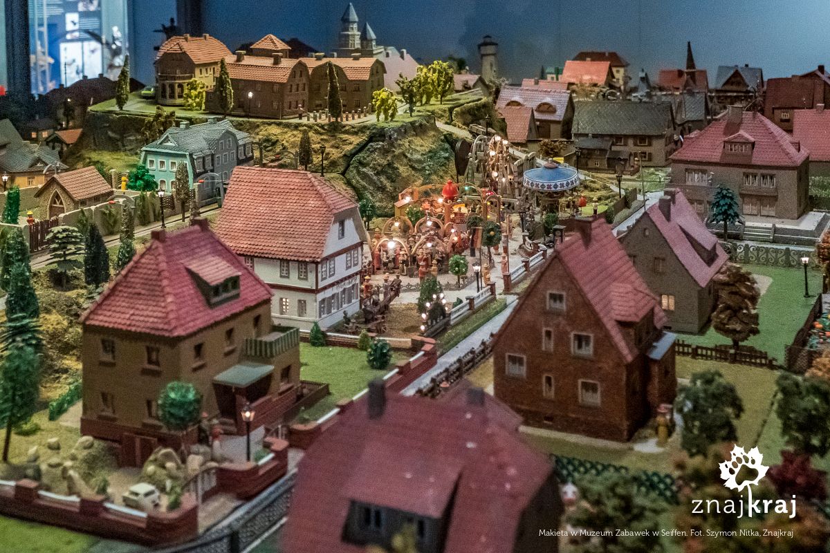 Makieta w Muzeum Zabawek w Seiffen