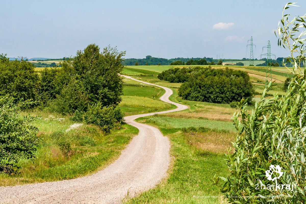 Malownicza trasa Green Velo za Dynowem