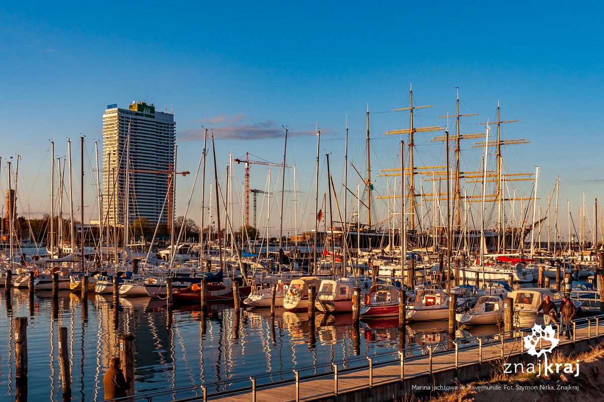 Marina jachtowa w Travemünde
