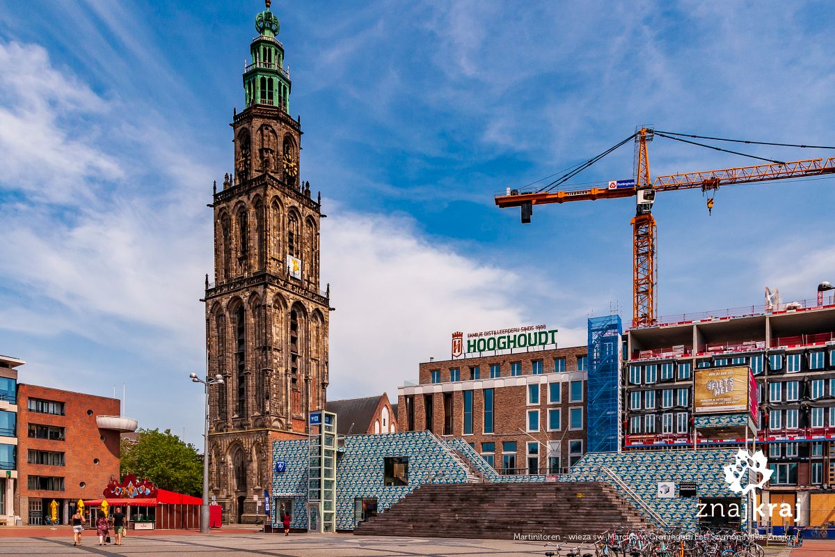 Martinitoren - wieża św. Marcina w Groningen