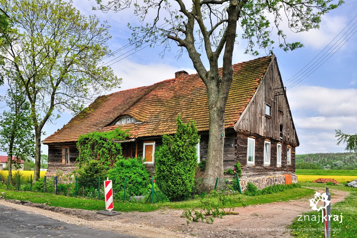 Mennonicki dom w Wielkim Zajączkowie