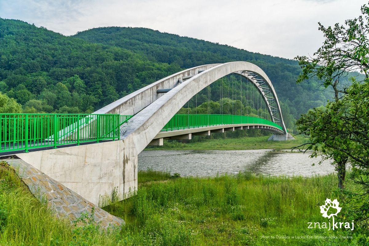 Most na Dunajcu w Łącku