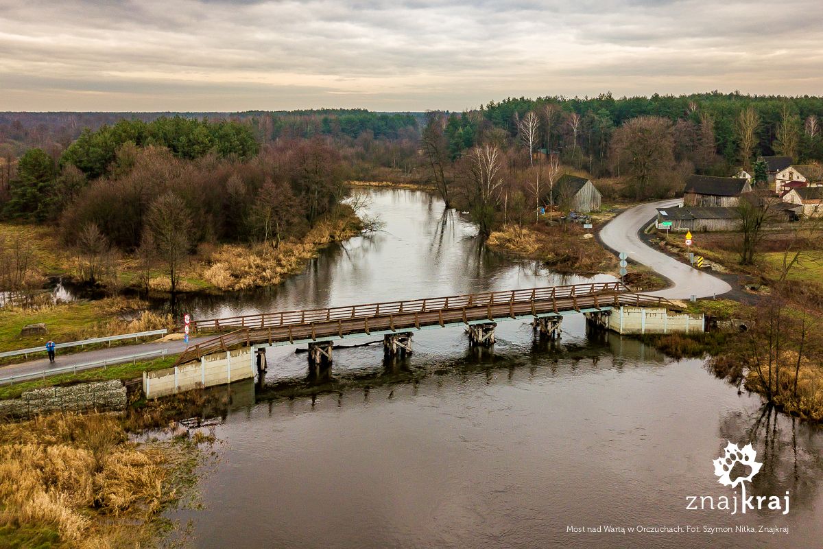 Most nad Wartą w Orczuchach