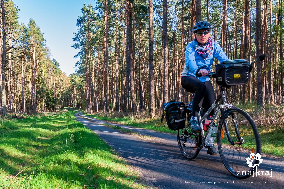 Na drodze rowerowej powiatu Prignitz Na drodze rowerowej powiatu Prignitz