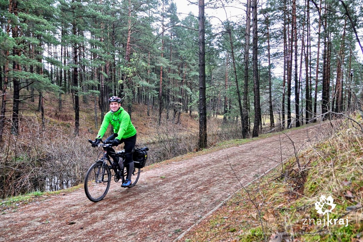 Na Green Velo nad Kanałem Augustowskim Na Green Velo nad Kanałem Augustowskim