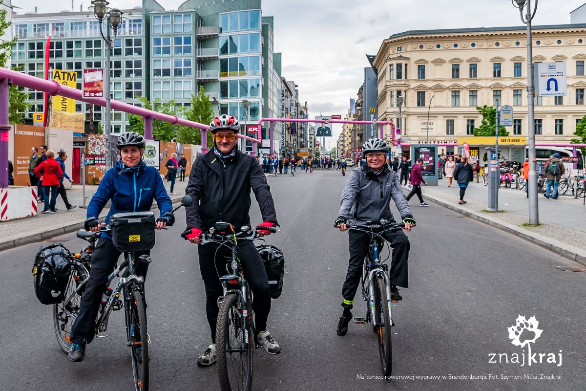 Na koniec rowerowej wyprawy w Brandenburgii