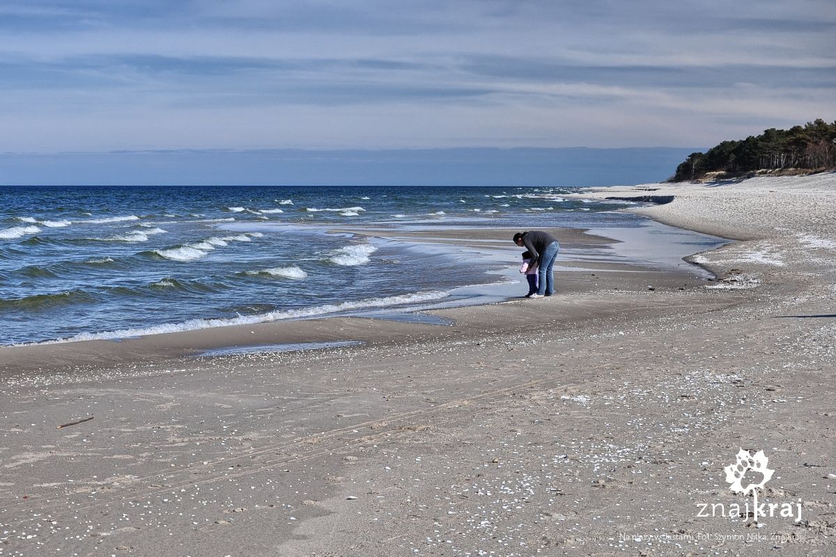 Na plaży w Jastarni