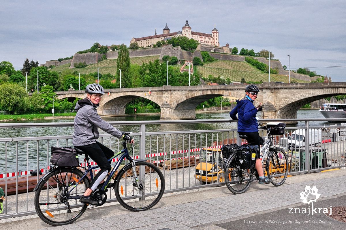 Na rowerach w Würzburgu