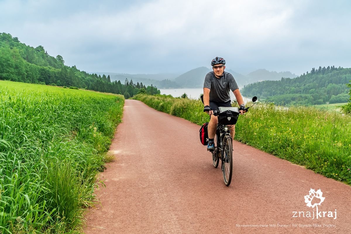 Na rowerowej trasie Velo Dunajec