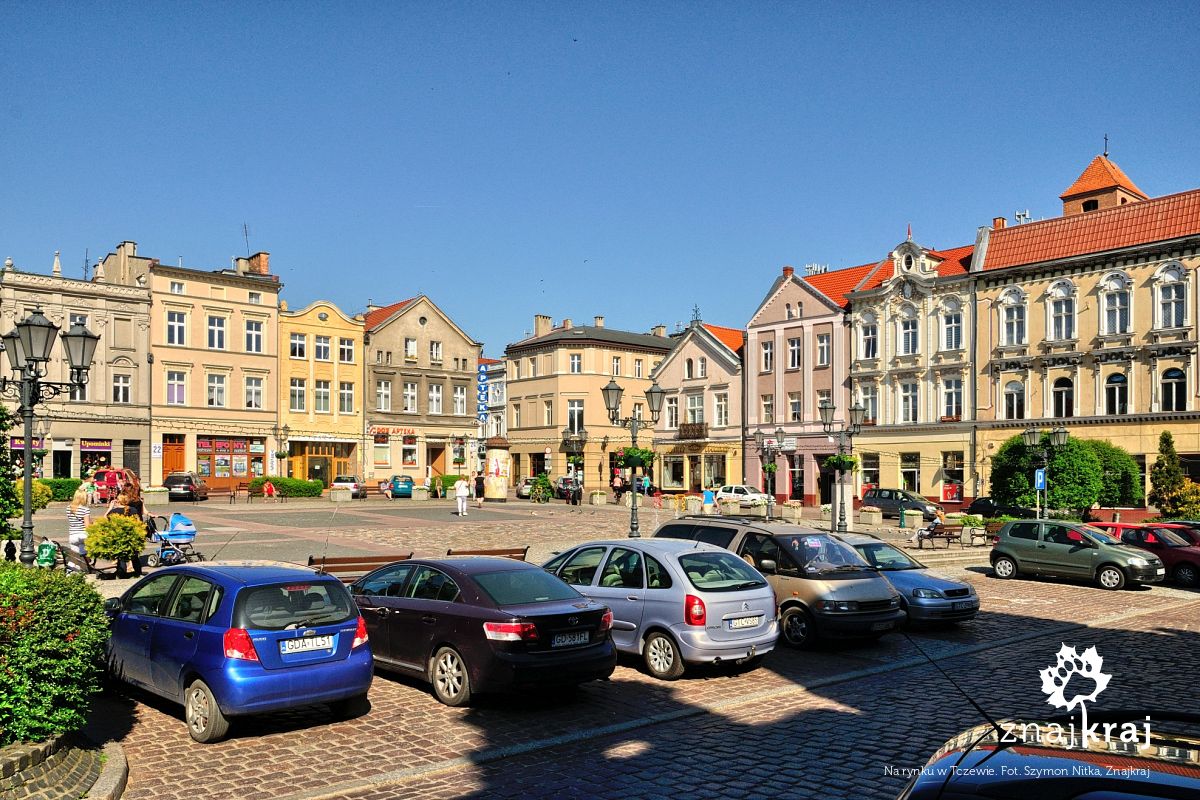 Na rynku w Tczewie