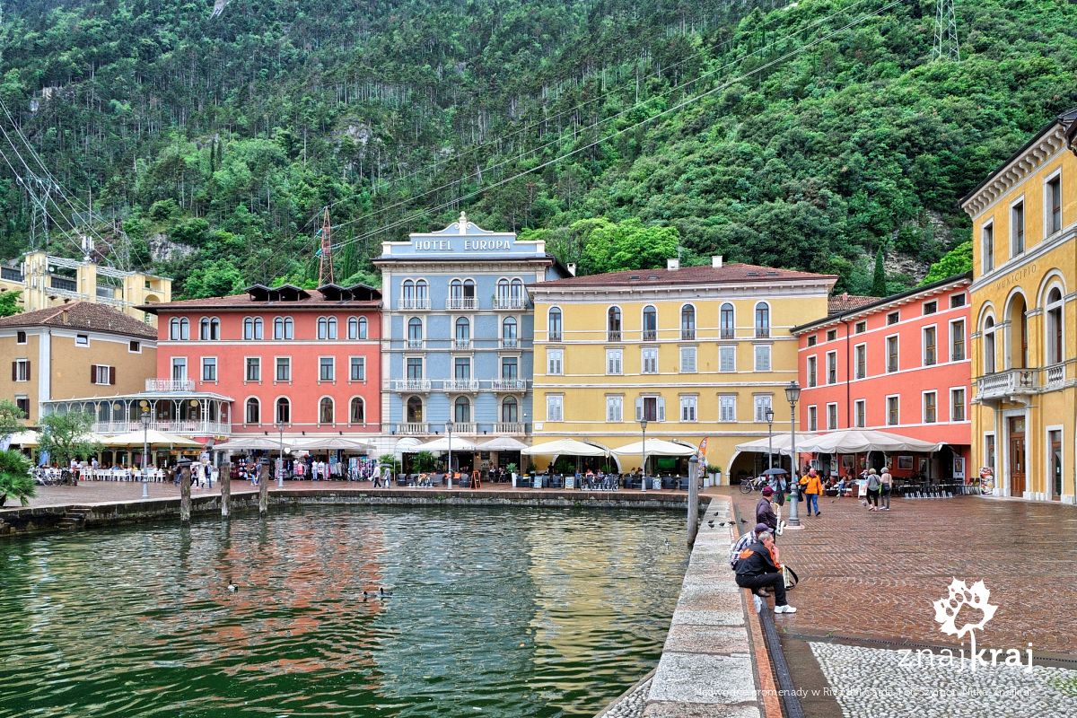 Nadwodne promenady w Riva del Garda Nadwodne promenady w Riva del Garda