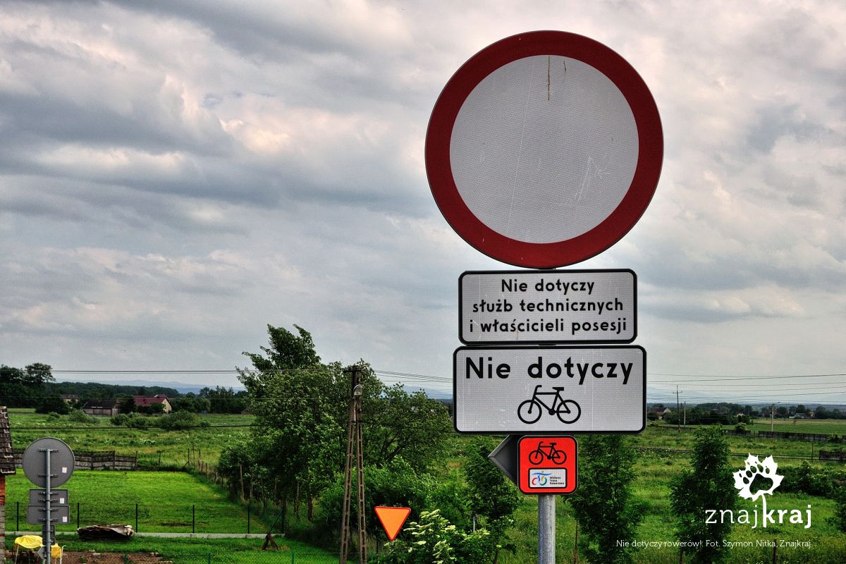 Nie dotyczy rowerów!