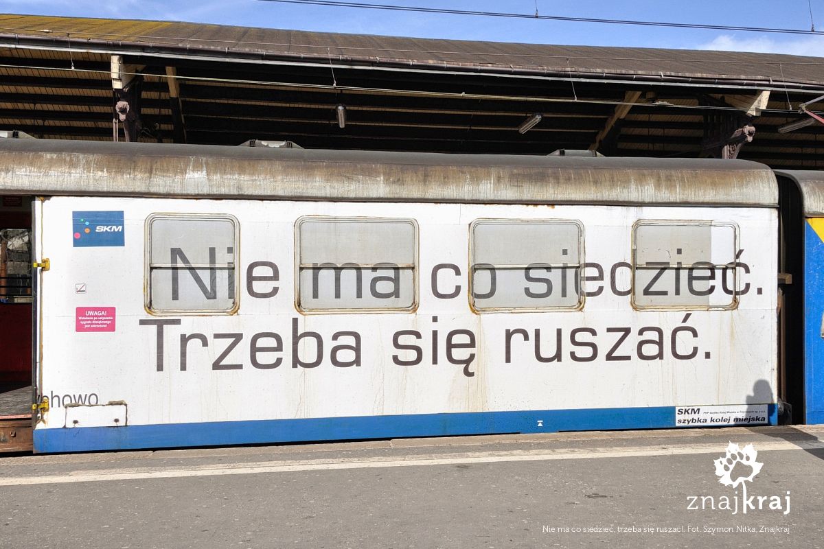 Nie ma co siedzieć, trzeba się ruszać! Nie ma co siedzieć, trzeba się ruszać!