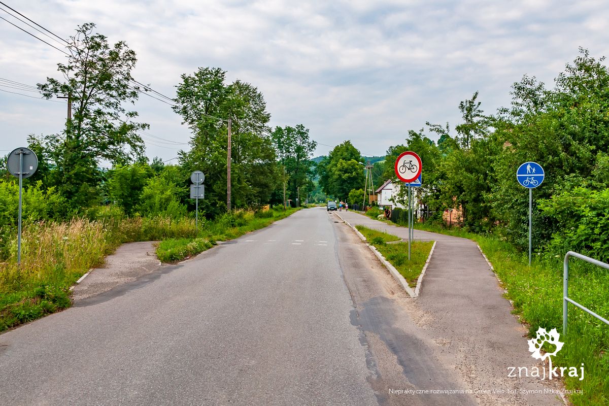 Niepraktyczne rozwiązania na Green Velo