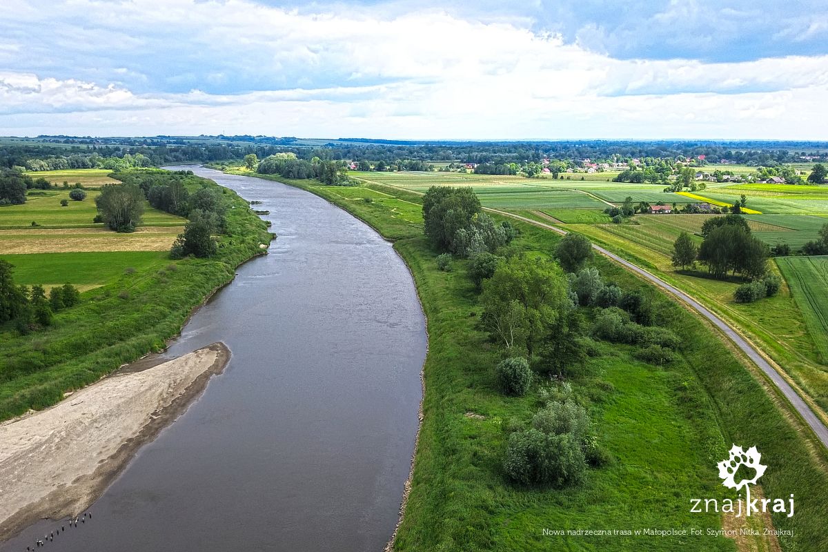 Nowa nadrzeczna trasa w Małopolsce
