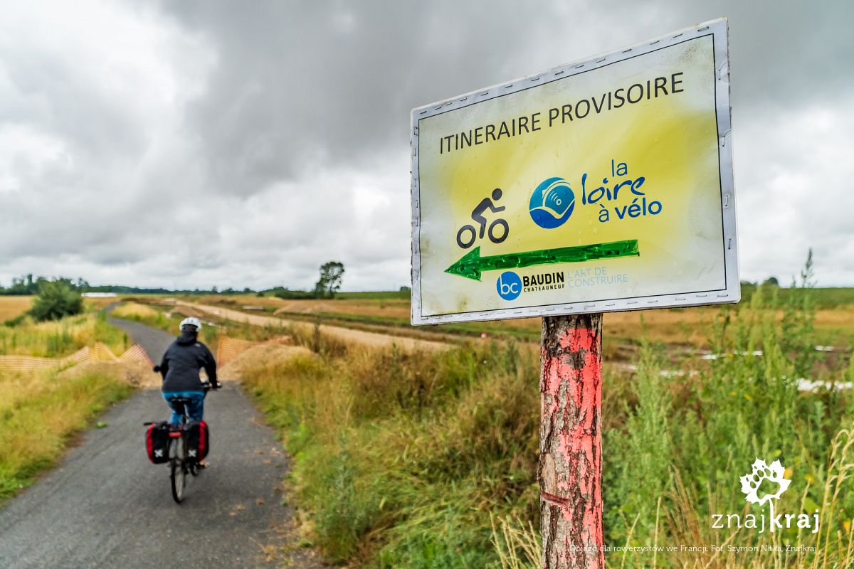 Objazd dla rowerzystów we Francji