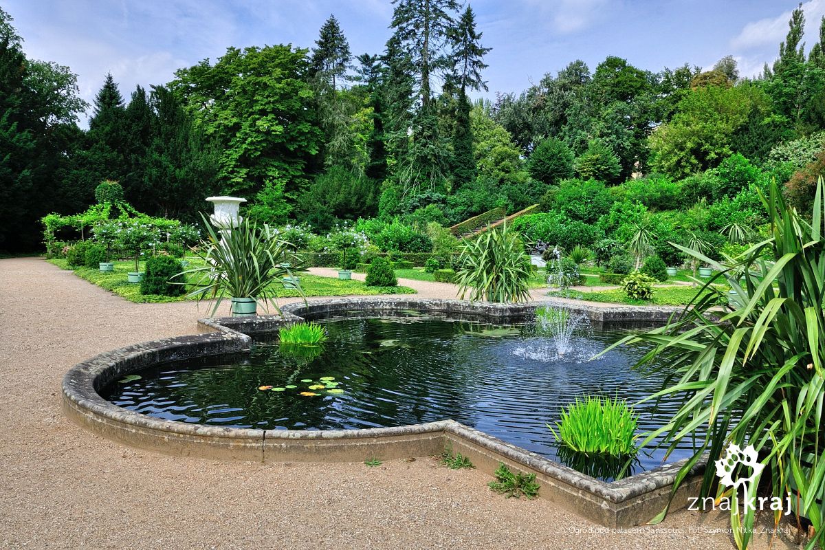 Ogród pod pałacem Sanssouci