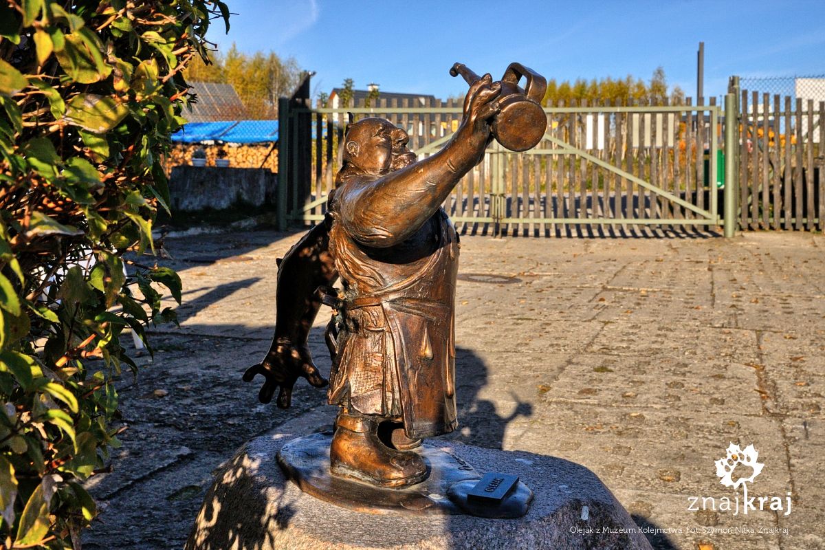 Olejak z Muzeum Kolejnictwa