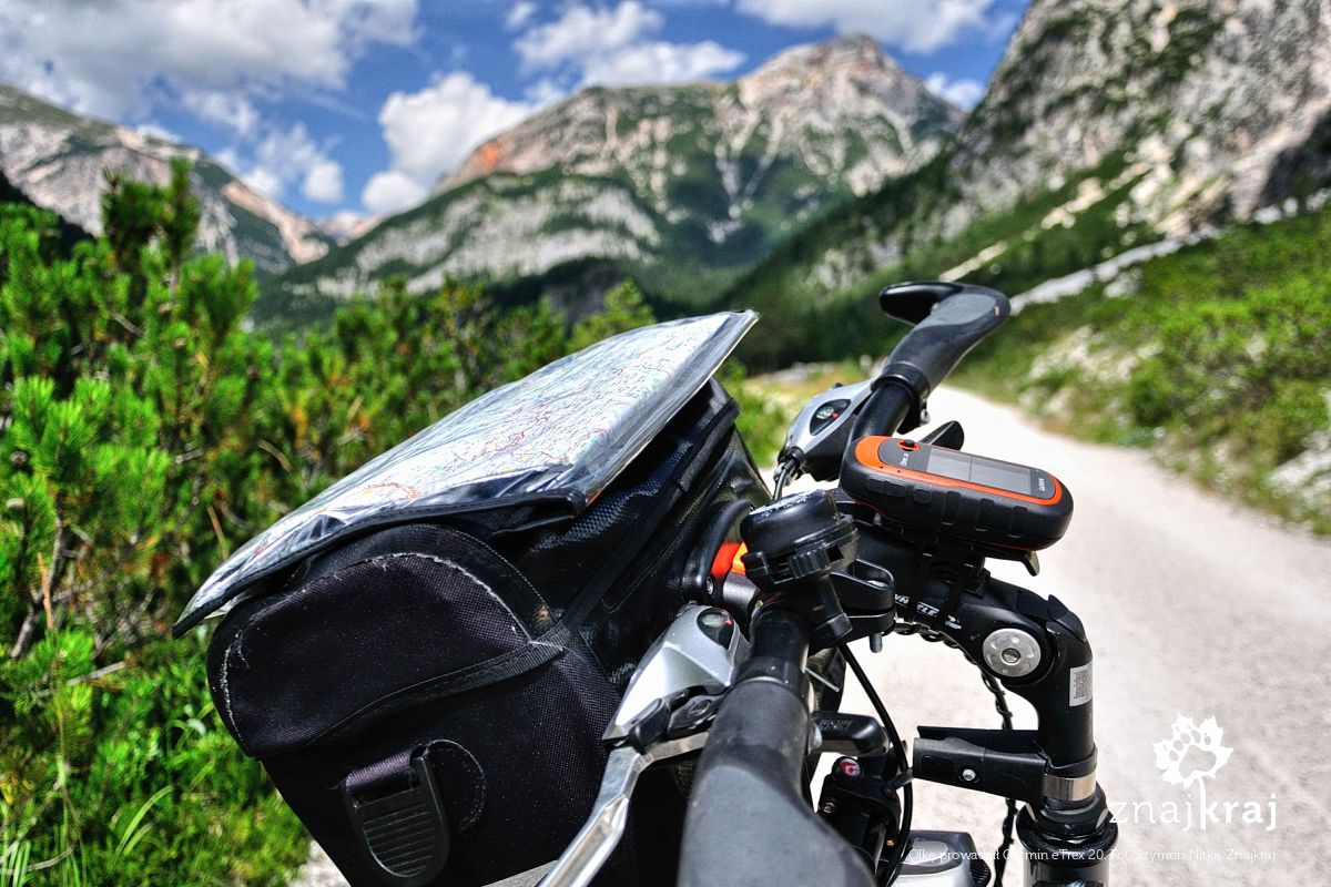 Olkę prowadził Garmin eTrex 20 Olkę prowadził Garmin eTrex 20