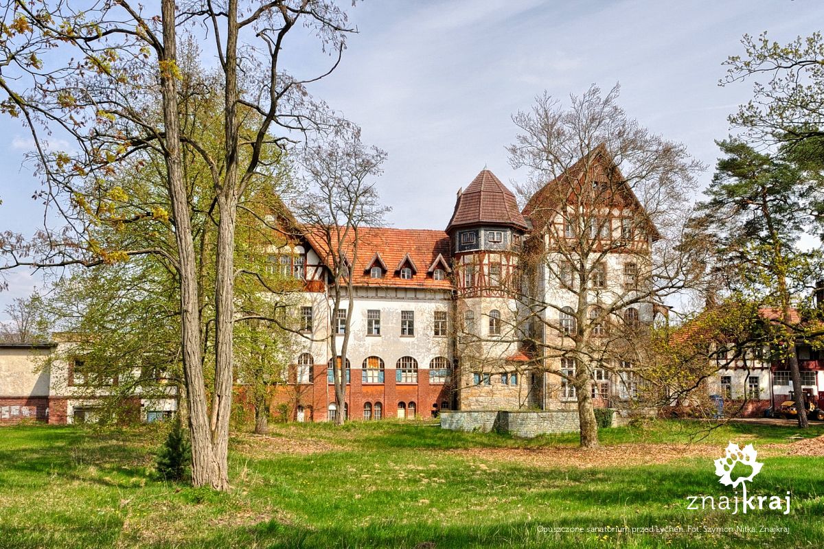 Opuszczone sanatorium przed Lychen Opuszczone sanatorium przed Lychen