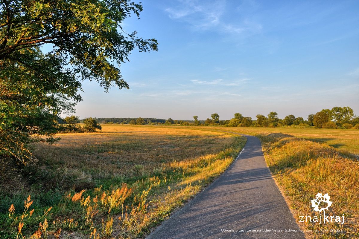 Otwarte przestrzenie na Oder-Neisse Radweg