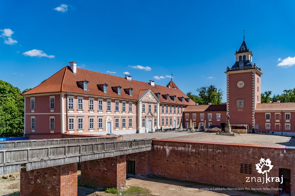 Pałac na przedzamczu zamku w Lidzbarku Warmińskim