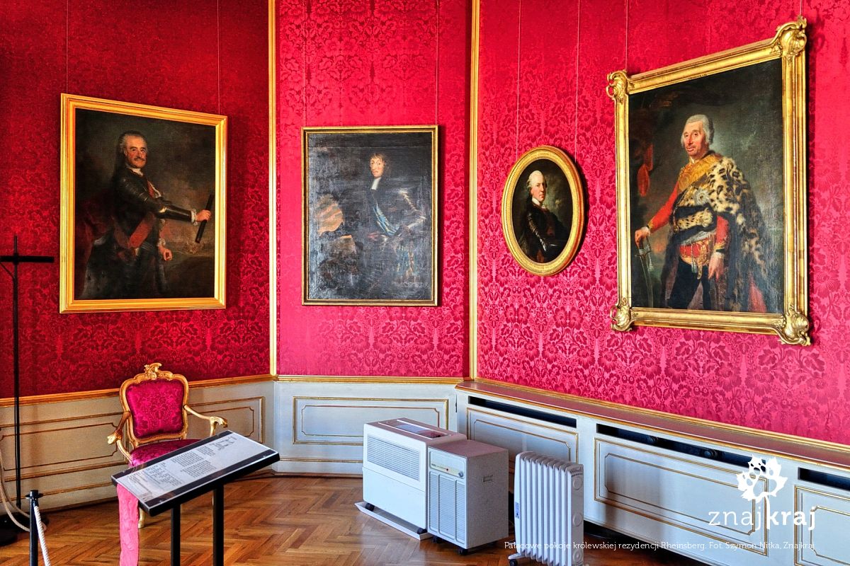 Pałacowe pokoje królewskiej rezydencji Rheinsberg Pałacowe pokoje królewskiej rezydencji Rheinsberg