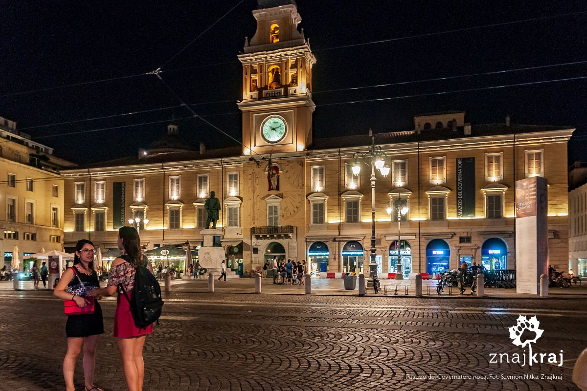 Palazzo del Governatore nocą